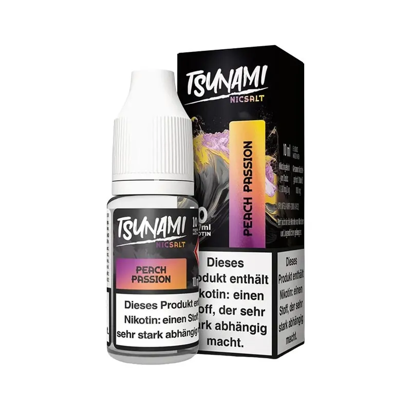 TSUNAMI - Peach Passion Nikotinsalz Liquid