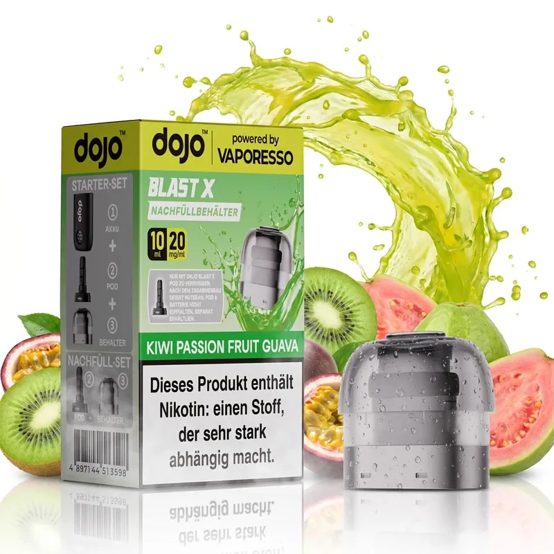 DOJO Blast X Refill Pod - Kiwi Passionfruit Guave