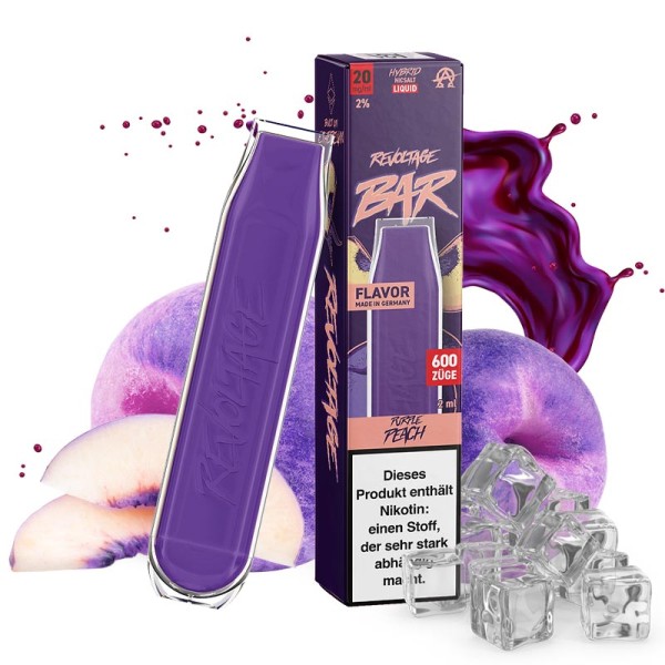 REVOLTAGE - Purple Peach Disposable