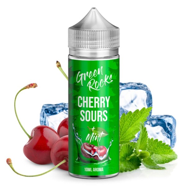 Green Rocks - Cherry Sours Mint Longfill