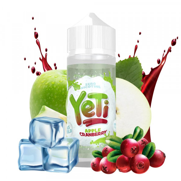 Yeti Apple Cranberry Shortfill Liquid