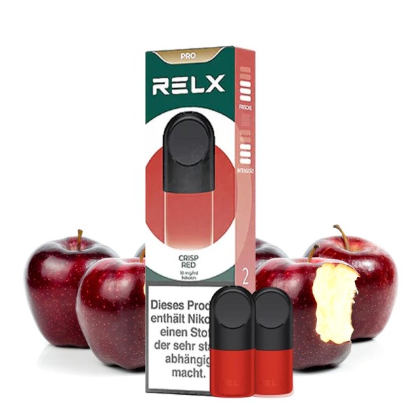 RELX Pod Pro - Crisp Red / Juicy Apple (2er-Pack)