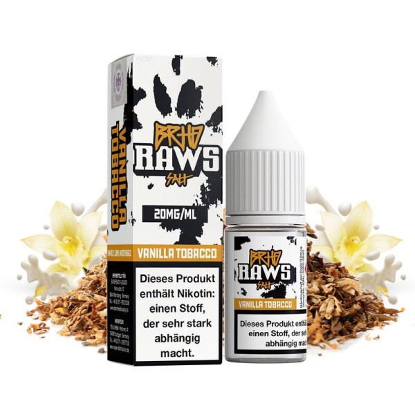 BRHD BAREHEAD RAWS - Vanilla Tobacco Nikotinsalz