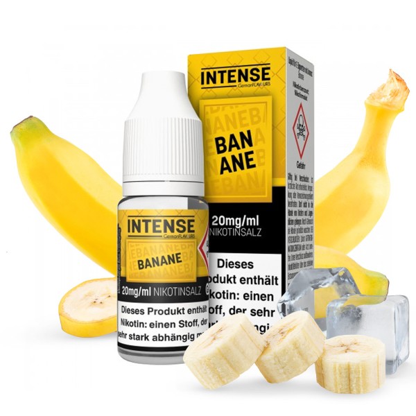 German Flavours Intense - Banane Nikotinsalz