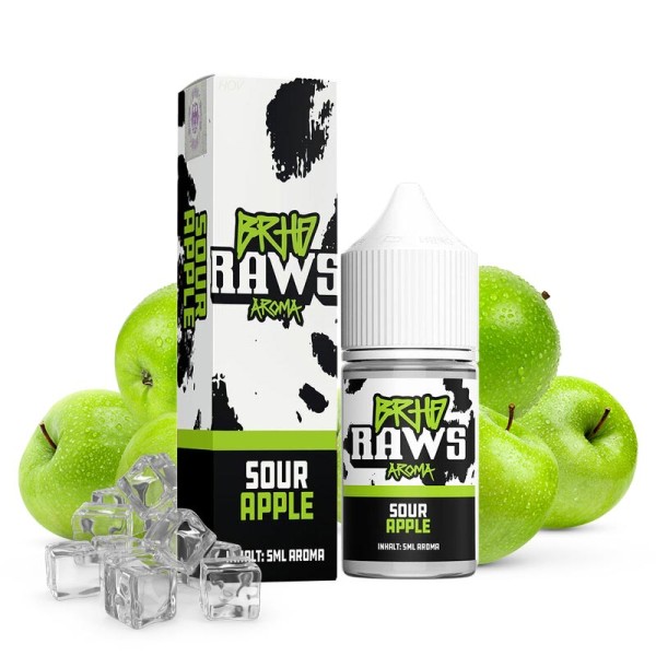 BRHD Barehead RAWS - Sour Apple Longfill