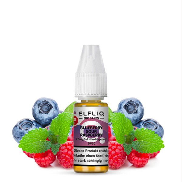 ELFLIQ by ELFBAR - Blueberry Sour Raspberry Nikotinsalz