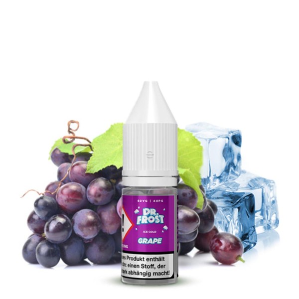 DR. FROST ICE COLD - Grape Nikotinsalz
