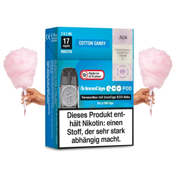 ECO Pod - Cotton Candy (2er-Pack)