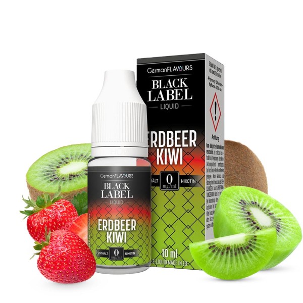 BLACK LABEL - Erdbeer Kiwi Liquid