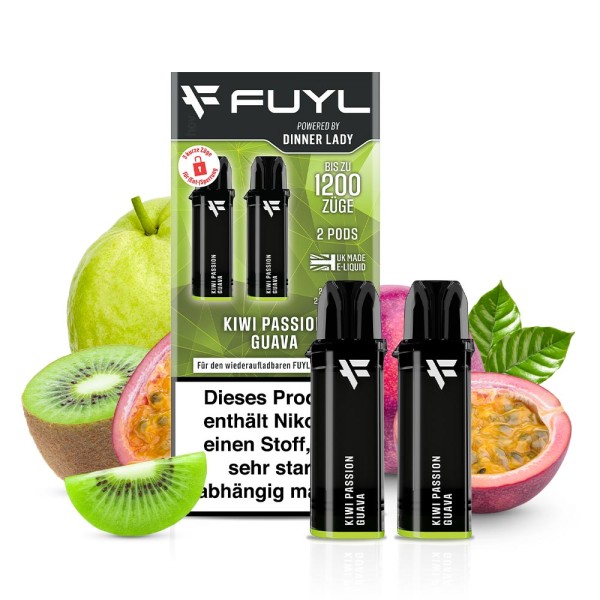 FUYL Pods - Kiwi Passion Guava
