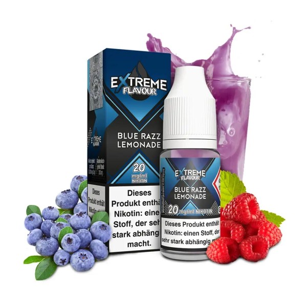 Extreme Flavour - Blue Razz Lemonade Nikotinsalz