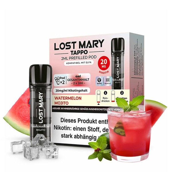 ELF BAR LOST MARY TAPPO - Watermelon Mojito Pods