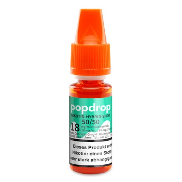 POPDROP Nikotin Hybrid Shot 50/50