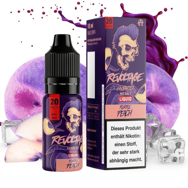 REVOLTAGE - Purple Peach Hybrid Nikotinsalz