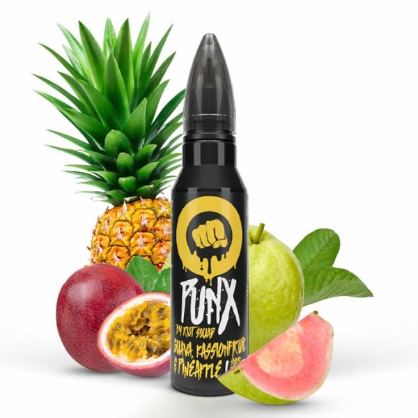 Riot Squad Punx - Guava Passionfruit Pineapple Shortfill