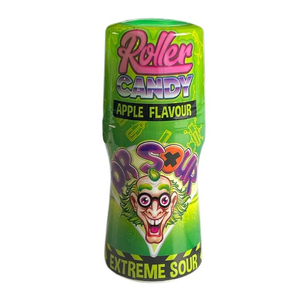 Dr. Sour Roller Candy Apple Flavour Extreme Sour 40g