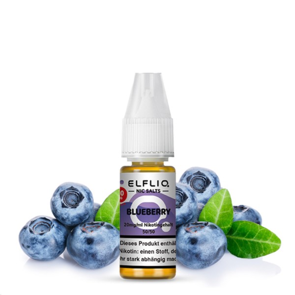 ELFLIQ Liquid - Blueberry Nikotinsalz
