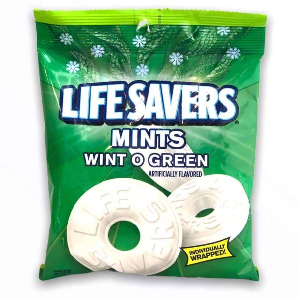 Life Savers - Mints Wint O Green Lutschbonbons