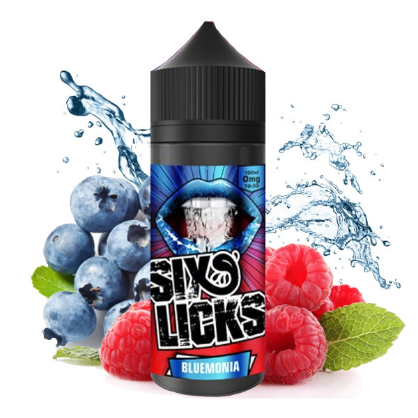 SixLicks Liquid 100ml Bluemonia