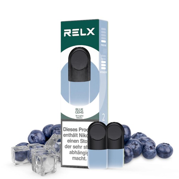 RELX Pod Blue Gems / Blueberry Splash (2er-Pack)