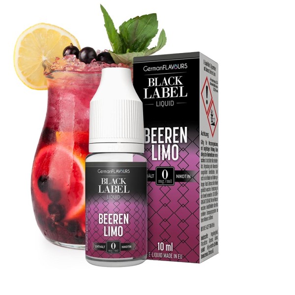 BLACK LABEL - Beeren Limo Liquid