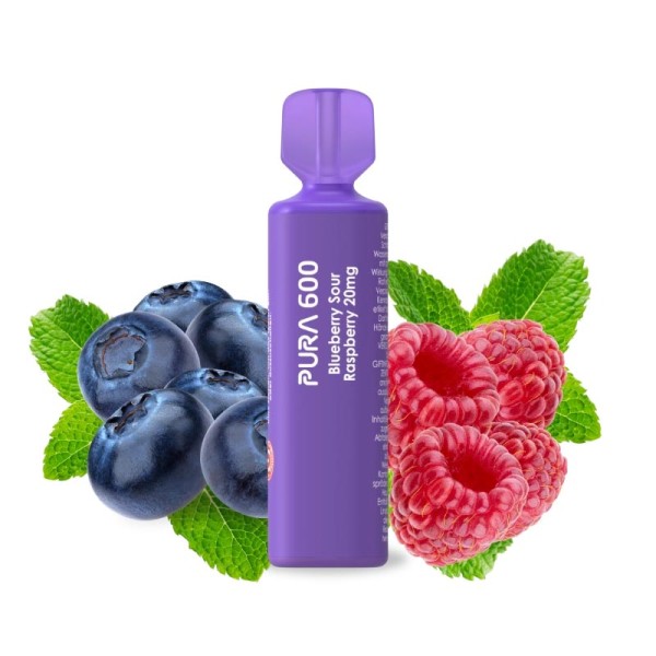 Pura 600 - Blueberry Sour Raspberry