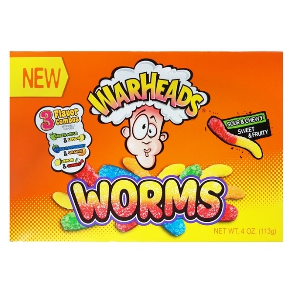 Warheads Worms 113g