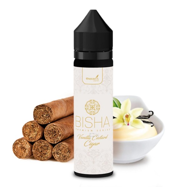 Bisha - Vanilla Custard Cigar Longfill