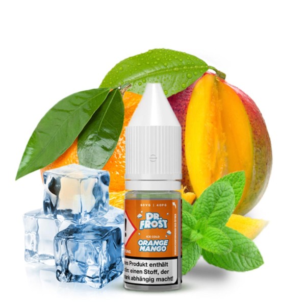 DR. FROST ICE COLD - Orange Mango Nikotinsalz