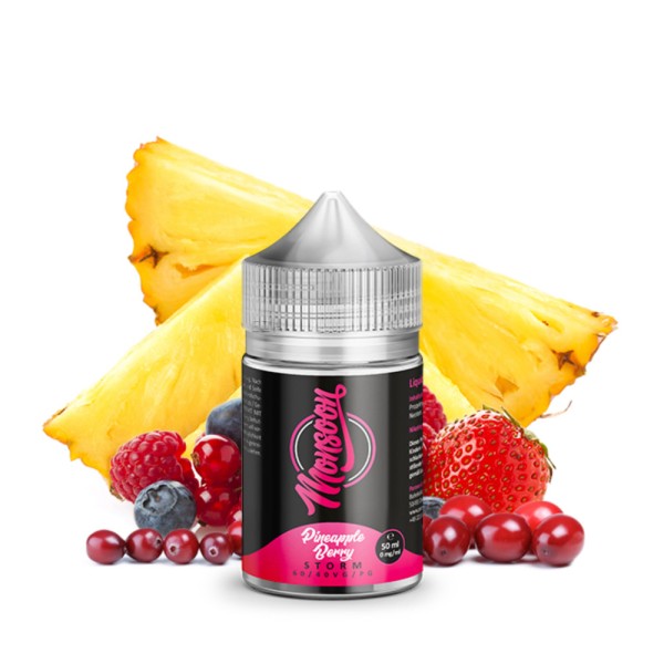 Monsoon - Pineapple Berry Shortfill 50ml