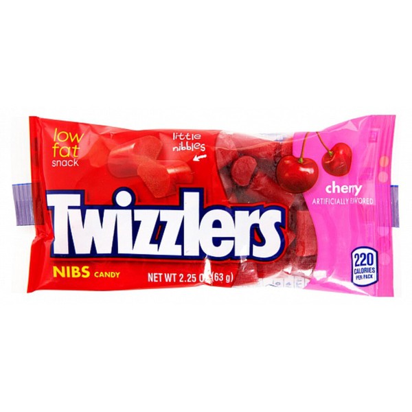Twizzlers Cherry Nibs 63g